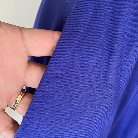 JOUICA 💙BLUE💙 FIT AND FLARE WITH POCKETS SLEEVELESS DRESS SIZE MEDIUM🌟NWT🌟 - Picture 5 of 13